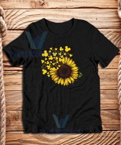 Mickey Head Sunflower T-Shirt