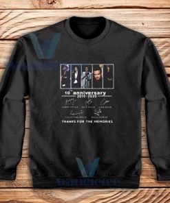 One Direction 10th Anniversary Thanks For The Memories Sweatshirt For Unisex