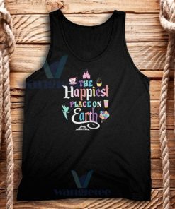 The Happiest Place On Tank Top Unisex