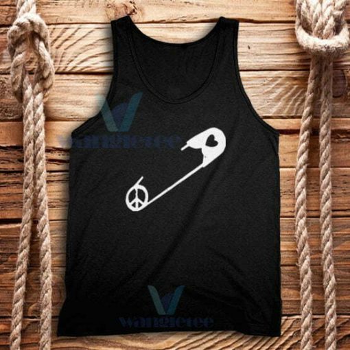 Safety Pin Vector Tank Top