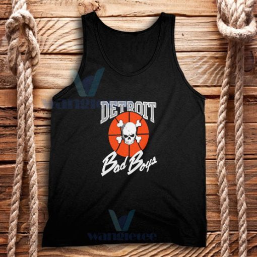 Detroit Pistons Authentic Bad Boys Tank Top