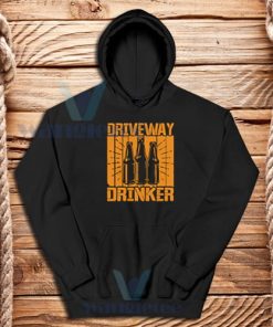 Funny Driveway Drinker Retro Hoodie