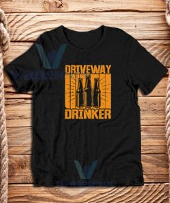 Funny Driveway Drinker Retro T-Shirt