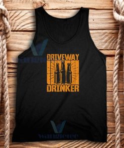 Funny Driveway Drinker Retro Tank Top