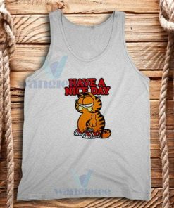 Have A Nice Day Garfield Tank Top