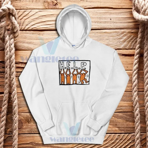 Keith Haring Help Hoodie