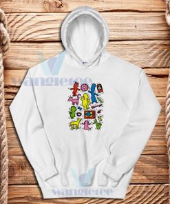 Keith Haring x Simpson Family Hoodie