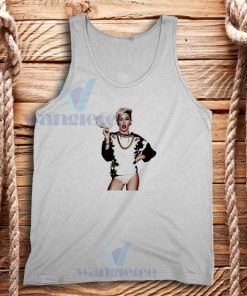 Miley Cyrus Sexy Pose Tank Top