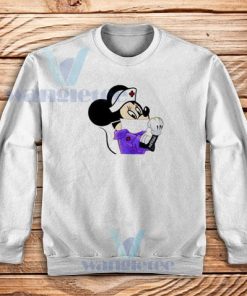 Strong Minnie Mouse Nurse Sweatshirt