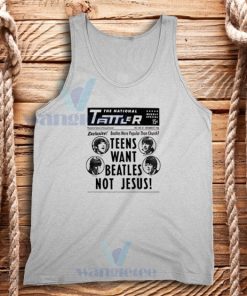 Teens Want Beatles Not Jesus Tank Top