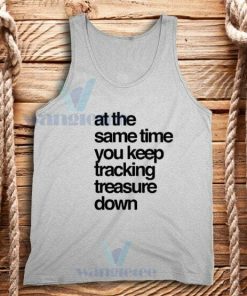 Tracking Treasure Down Lyric Tank Top