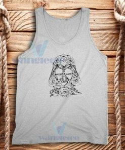 Darth Vader Floral Tank Top