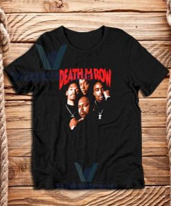 Death Row Records Tupac Dre T-Shirt for Men's and Women's