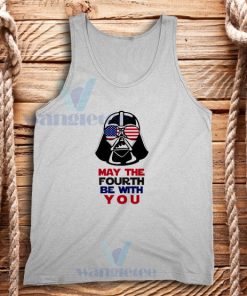 May The Fourth Be With You Tank Top Darth Vader Funny