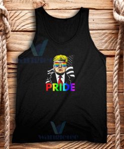 Pride Month Trump Tank Top LGBT Pride Size S - 3XL