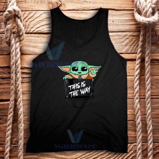 Cheap Baby Yoda Merchandise Tank Top