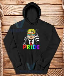 Pride Month Trump Hoodie LGBT Pride Size S - 4XL