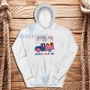 Pug Ride Truck America Hoodie 4th of July S - 3XL