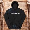 Antisocial Club Hoodie for Men and Women S - 4XL