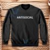 Antisocial Club Sweatshirt for Men and Women S - 5XL