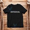 Antisocial Club T-Shirt for for Men and Women S - 5XL