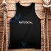 Antisocial Club Tank Top for Men and Women S - 3XL