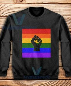 BLM Pride Rainbow Sweatshirt