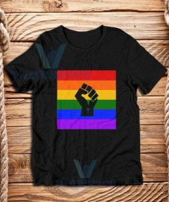 BLM Pride Rainbow T-Shirt