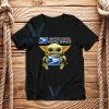 Baby Yoda Hug United States T-Shirt