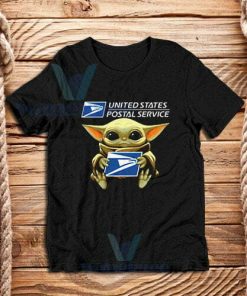 Baby Yoda Hug United States T-Shirt