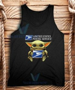 Baby Yoda Hug United States Tank Top