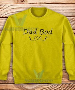 Bad Dad Bod Shrugging Emoji Sweatshirt