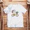 Biking Sloth T-Shirt Real Life Sloth Size S - 3XL