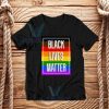 Black Lives Matter Rainbow T-Shirt