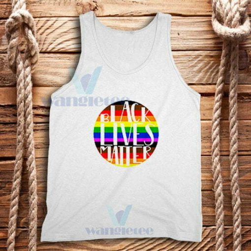 Black Lives Matter Rainbow Tank Top