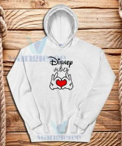 Disney Vibes Mickey Mouse Love Hands Hoodie