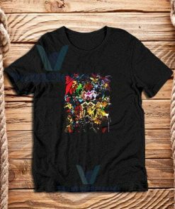 Heroes of Color Style T-Shirt Best Superhero Movies S-3XL