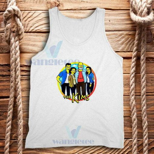 Kims Convenience Parody Simpsons Tank Top Kim Family S-2XL