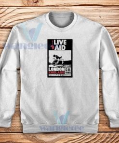 Live Aid at Wembley Sweatshirt Live Aid Musical Event S - 3XL