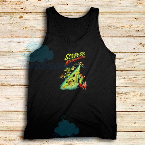 Scooby Doo And The Alien Invaders Tank Top