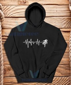 Space Heartbeat Astronaut Hoodie