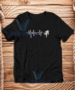 Space Heartbeat Astronaut T-Shirt