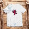 Stitch Deadpool StitchPool Movie T-Shirt Cartoon Stitch S - 3XL