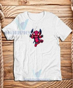 Stitch Deadpool StitchPool Movie T-Shirt Cartoon Stitch S - 3XL