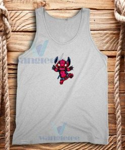 Stitch Deadpool StitchPool Movie Tank Top Cartoon Stitch S - 2XL