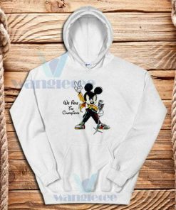 We Are The Champions Mickey Freddie Hoodie