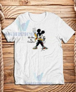 We Are The Champions Mickey Freddie T-Shirt