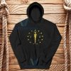 Indiana US State Power Hoodie Indiana Power & Light Tee Size S - 3XL