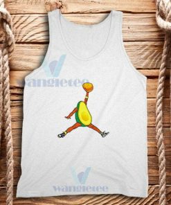 Avocado Air Jordan Tank Top Funny Avocado Fruit S-2XL