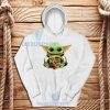 Baby Yoda Porsche Logo Hoodie The Child Mandalorian S-3XL